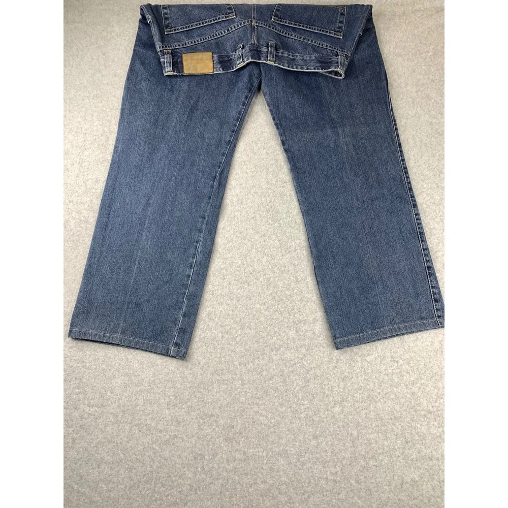 Ermenegildo Zegna Jeans Mens 38‎ Blue Straight Leg Denim Made In Italy